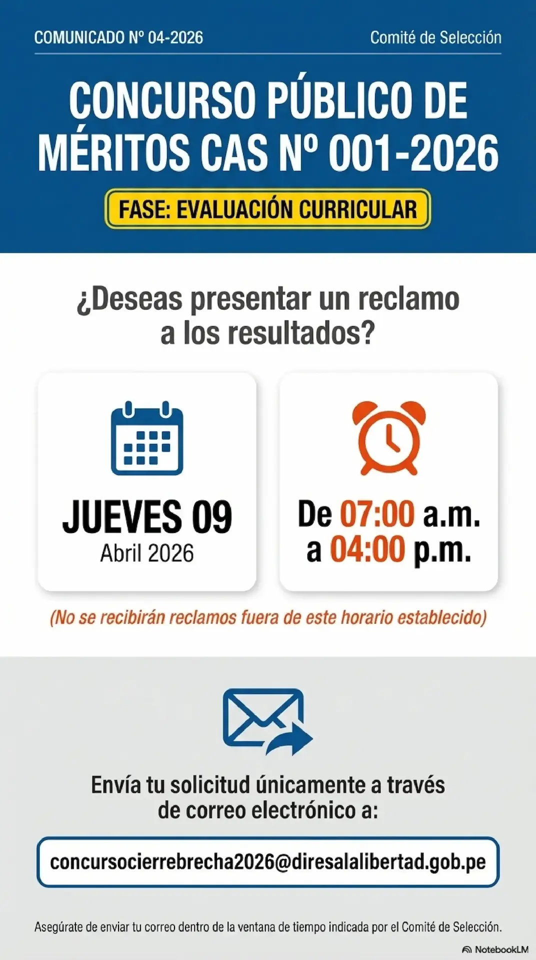 Comunicado SERUMS 2026